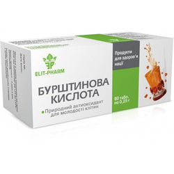 Бурштинова кислота Elit-Pharm таблетки, 80 шт