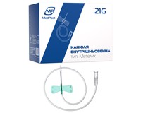 Канюля внутрішньовенна MP MedPlast тип метелик 21G, 100 шт