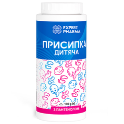 Присипка дитяча ЕХPERT PHARMA з пантенолом, 100 г