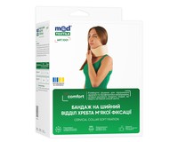 Бандаж на шийний відділ хребта Медтекстиль 1001 (шина Шанца), м'якої фіксації, розмір III