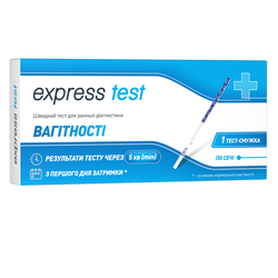 Тест-смужка Express Test для визначення вагітності, 1 шт