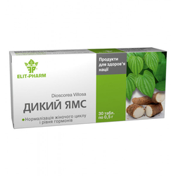 Дикий Ямс Elit-Pharm таблетки по 0,5 г, 30 шт