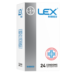 LEX Ribbed з ребрами, 24 шт
