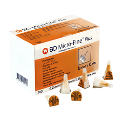 Голки для шприц-ручки BD Micro-Fine Plus 31G (0.25 x 6 мм), 1 шт
