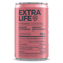 Напій Extra Life Імунітет + Вітаміни, 150 мл