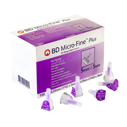 Голки для шприц-ручки BD Micro-Fine Plus 31G (0.25 x 5 мм), 100 шт