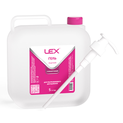 Гель для УЗД Lex високої в'язкості з дозатором, 5000 г