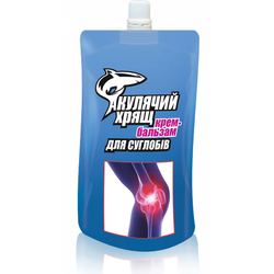 Акулячий Хрящ Healthyclopedia крем-бальзам для суглобів, 100 мл