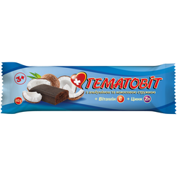Батончик Гематовіт Альбумін і Кокосова стружка, 40 г