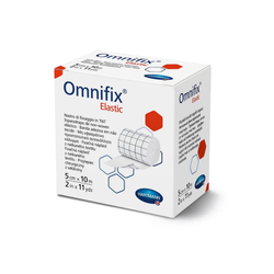 Пластир еластичний фіксуючий на нетканій основі Omnifix Elastic 5см х 10м, 1шт