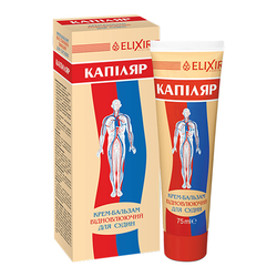 Крем-бальзам Капіляр Elixir відновлюючий для судин, 75 мл