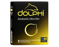 Dolphi Anatomic Ultra thin Анатомічні надтонкі, 3 шт