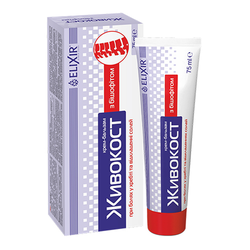 Крем-бальзам Живокост Elixir з бішофітом, 75 мл