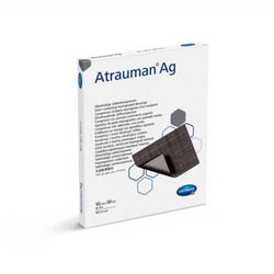 Пов'язка мазева Hartmann Atrauman AG зі сріблом 10 см x 10 см, 1 шт