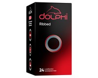 Dolphi Ribbed з ребрами, 24 шт