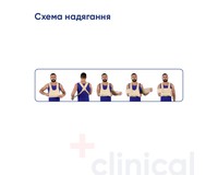 Бандаж на плечовий суглоб Медтекстиль 8012 (пов'язка Дезо), розмір S-M