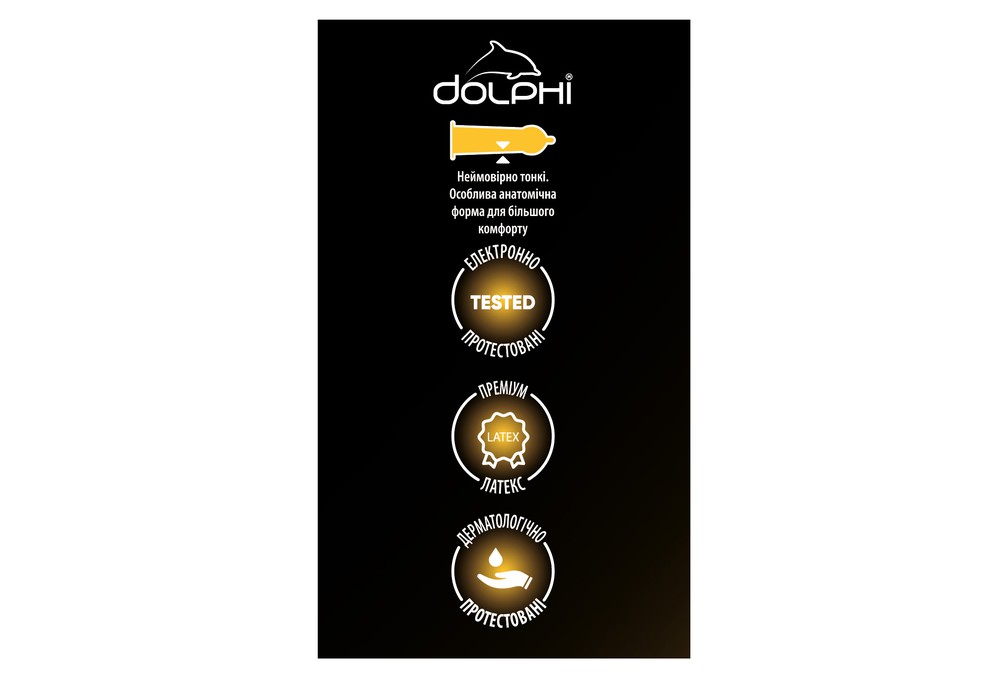 Dolphi Anatomic Ultra thin Анатомічні надтонкі, 24 шт