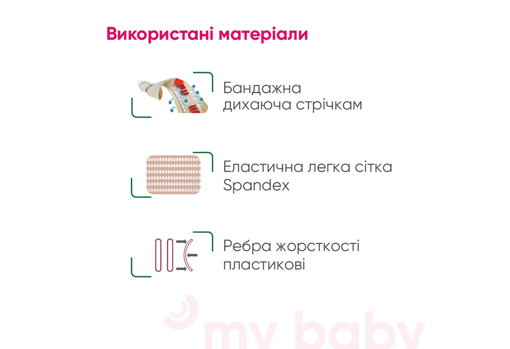 Бандаж для вагітних Медтекстиль 4510, розмір XS-S