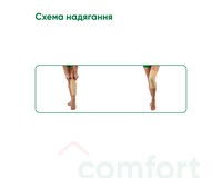 Бандаж на колінний суглоб Медтекстиль 6002 еластичний, розмір S