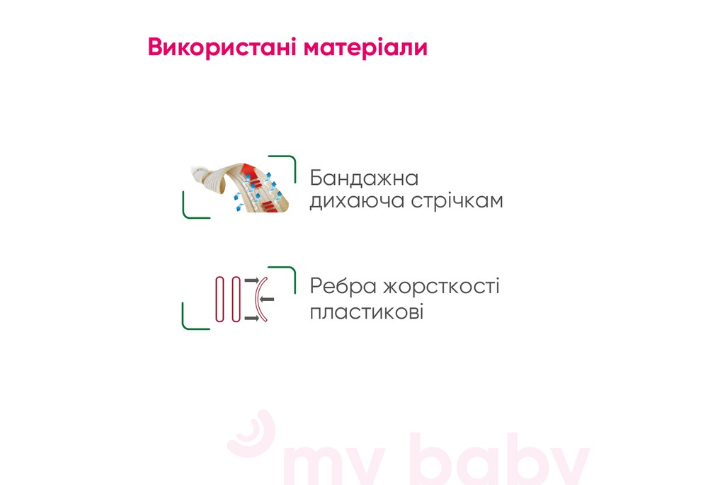 Бандаж до- і післяпологовий Медтекстиль 4501, розмір XXXL